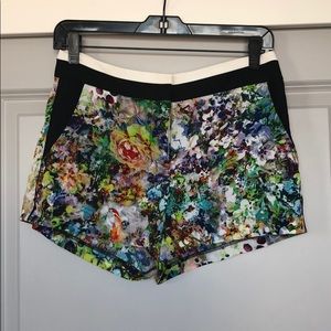 Floral forever 21 shorts